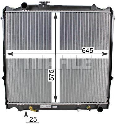 Mahle/Behr CR 1521 000S Radiator, engine cooling CR1521000S: Buy near me in Poland at 2407.PL - Good price!