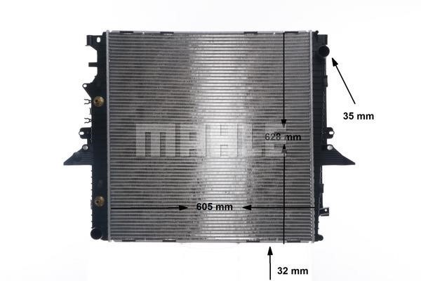 Mahle&#x2F;Behr Радиатор охлаждения двигателя – цена 2014 PLN