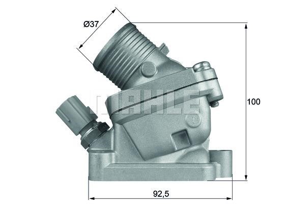 Mahle/Behr TH 36 90D Thermostat, coolant TH3690D: Buy near me in Poland at 2407.PL - Good price!