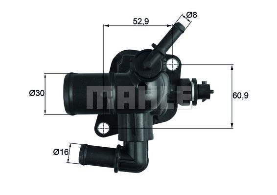 Mahle/Behr TI 251 88D Thermostat, coolant TI25188D: Buy near me in Poland at 2407.PL - Good price!