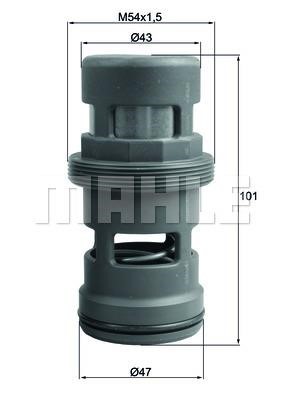 Mahle/Behr TO 18 114 Thermostat, coolant TO18114: Buy near me in Poland at 2407.PL - Good price!
