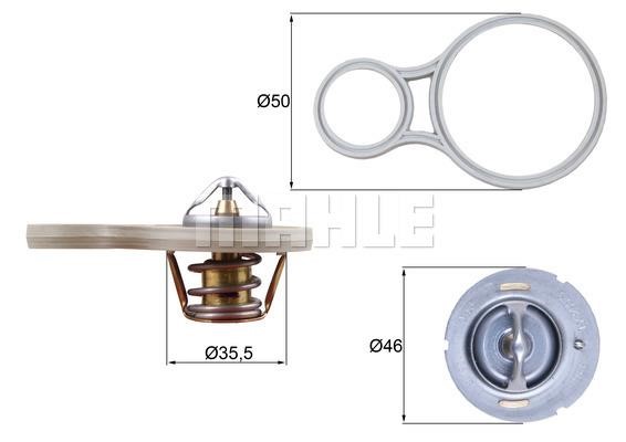 Mahle/Behr TX 255 91 Thermostat, coolant TX25591: Buy near me in Poland at 2407.PL - Good price!