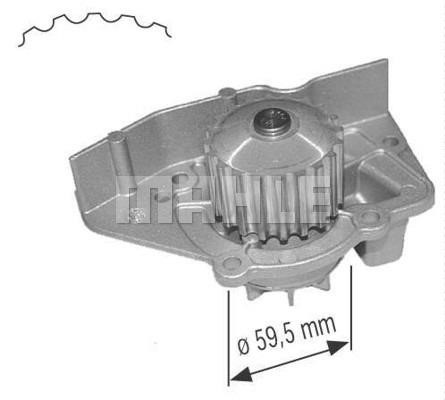 Mahle/Behr CP 91 000S Water pump CP91000S: Buy near me in Poland at 2407.PL - Good price!