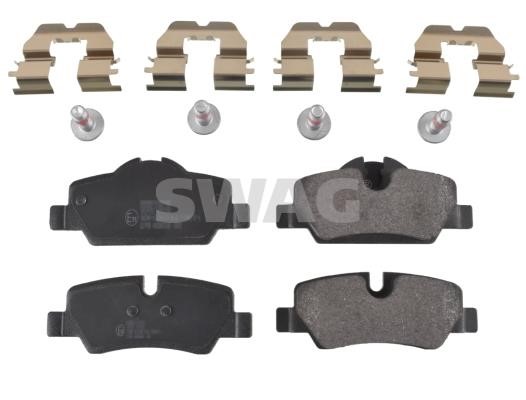 SWAG 11 11 6290 Rear disc brake pads, set 11116290: Buy near me in Poland at 2407.PL - Good price!