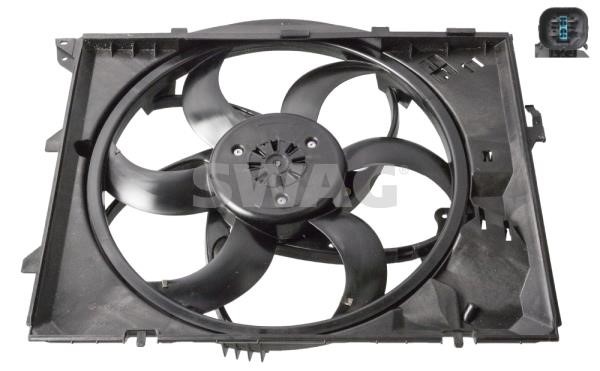 SWAG 20 10 7256 Hub, engine cooling fan wheel 20107256: Buy near me at 2407.PL in Poland at an Affordable price!