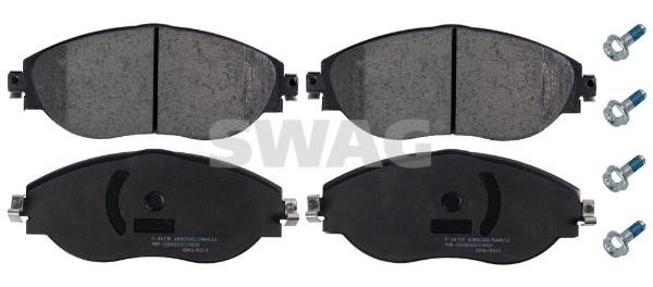 SWAG 33 10 0088 Front disc brake pads, set 33100088: Buy near me in Poland at 2407.PL - Good price!