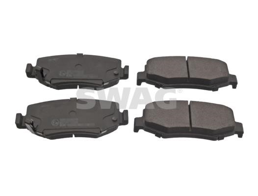 SWAG 33 10 0232 Rear disc brake pads, set 33100232: Buy near me in Poland at 2407.PL - Good price!