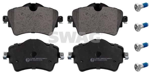 SWAG 33 10 0185 Front disc brake pads, set 33100185: Buy near me in Poland at 2407.PL - Good price!