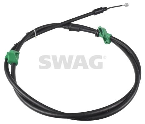 SWAG 33 10 0321 Parking brake cable left 33100321: Buy near me in Poland at 2407.PL - Good price!