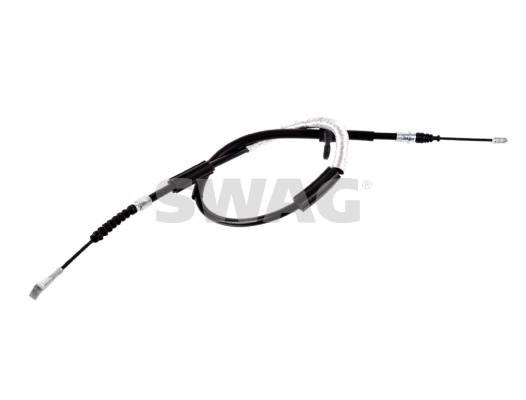 SWAG 33 10 0351 Parking brake cable left 33100351: Buy near me in Poland at 2407.PL - Good price!