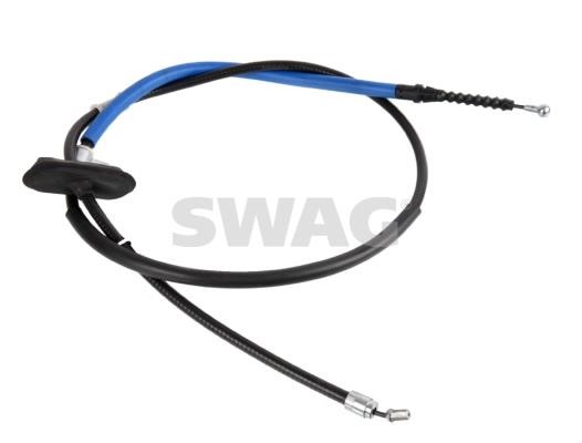 SWAG 33 10 0357 Parking brake cable, right 33100357: Buy near me in Poland at 2407.PL - Good price!