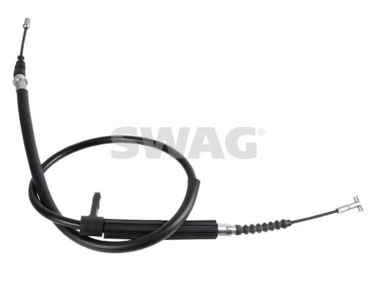 SWAG 33 10 0358 Parking brake cable, right 33100358: Buy near me at 2407.PL in Poland at an Affordable price!