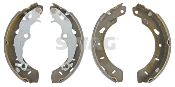 SWAG 33 10 0600 Drum brake shoes rear, set 33100600: Buy near me at 2407.PL in Poland at an Affordable price!