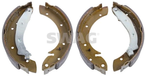SWAG 33 10 0642 Drum brake shoes rear, set 33100642: Buy near me at 2407.PL in Poland at an Affordable price!