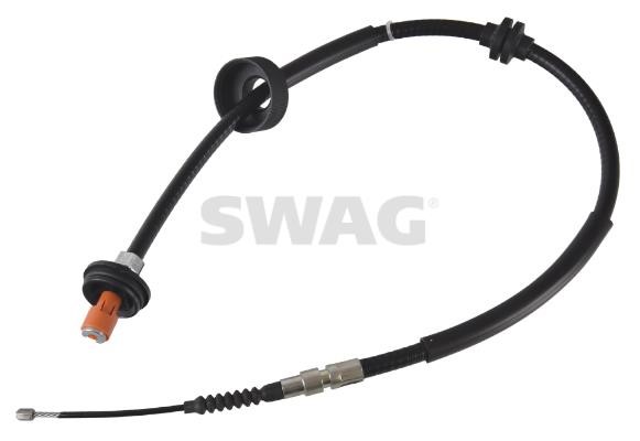 SWAG 33 10 0502 Parking brake cable, right 33100502: Buy near me in Poland at 2407.PL - Good price!