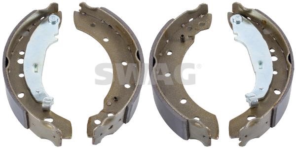 SWAG 33 10 0534 Drum brake shoes rear, set 33100534: Buy near me at 2407.PL in Poland at an Affordable price!