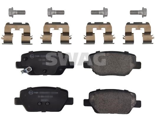 SWAG 33 10 1783 Rear disc brake pads, set 33101783: Buy near me at 2407.PL in Poland at an Affordable price!