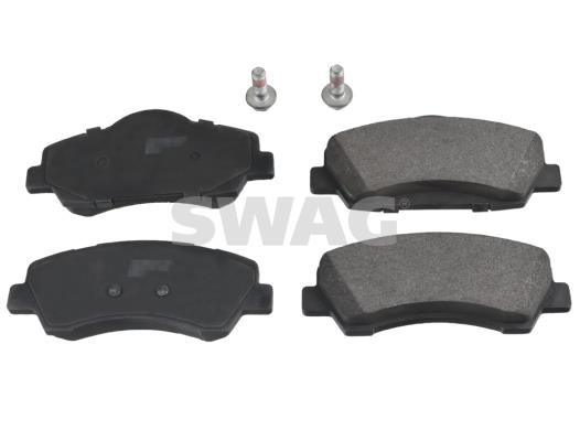 SWAG 64 11 6424 Front disc brake pads, set 64116424: Buy near me in Poland at 2407.PL - Good price!