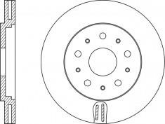 NiBK RN1379 Front brake disc ventilated RN1379: Buy near me in Poland at 2407.PL - Good price!