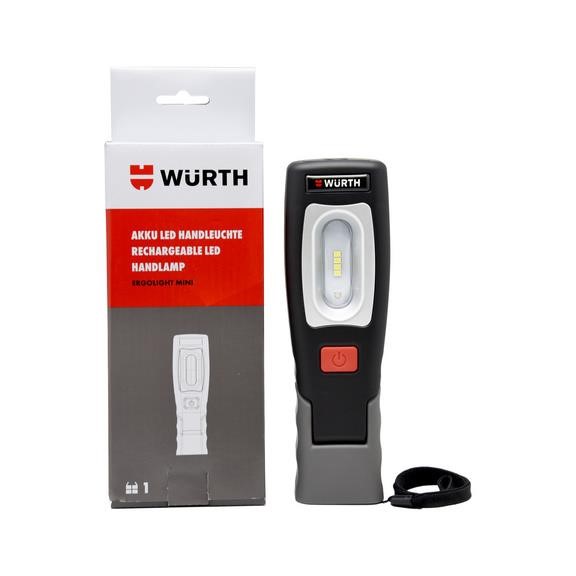 Wurth 0827940370 Akumulatorowa lampa LED WL MINI w komplecie z akcesoriami 0827940370: Dobra cena w Polsce na 2407.PL - Kup Teraz!
