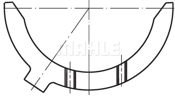 Mahle Original 099 AL 18737 000 THRUST WASHERS 099AL18737000: Buy near me in Poland at 2407.PL - Good price!