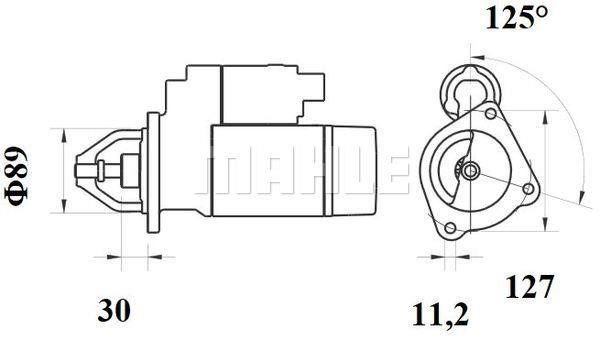 Mahle Original MS 766 Anlasser MS766: Kaufen Sie zu einem guten Preis in Polen bei 2407.PL!