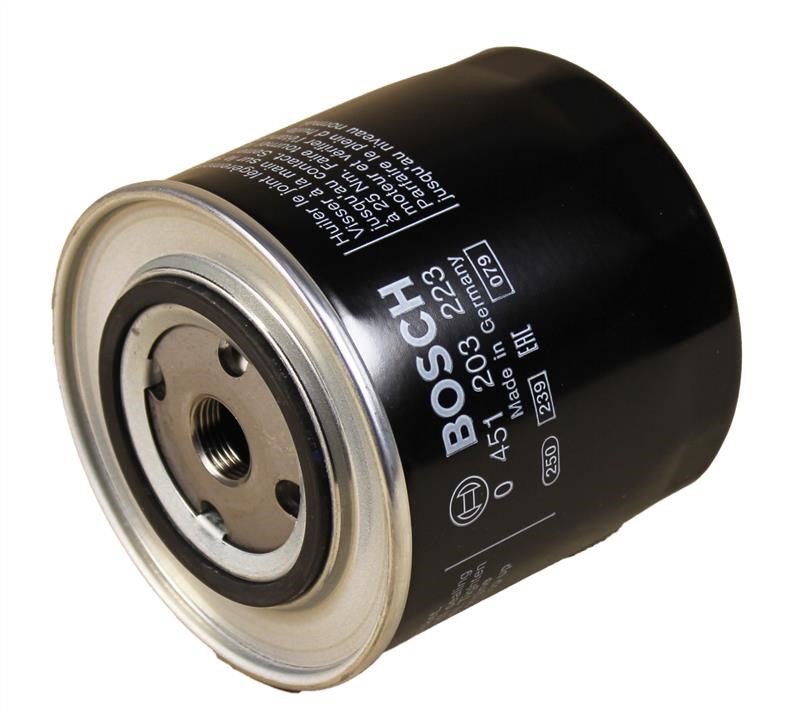 Bosch 0 451 203 223 Oil Filter 0451203223: Buy near me in Poland at 2407.PL - Good price!