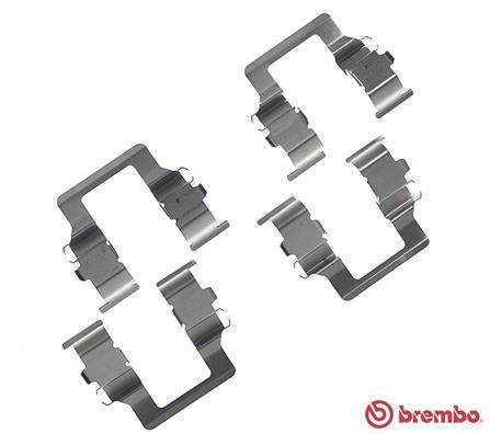 Zubehörsatz Bremsbelag Brembo A 02 201