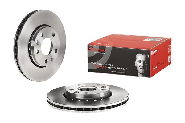Brembo 09.A727.14 Ventilated disc brake, 1 pcs. 09A72714: Buy near me in Poland at 2407.PL - Good price!