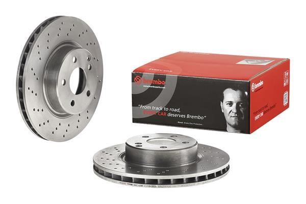 Brembo 09.9481.20 Front brake disc ventilated 09948120: Buy near me in Poland at 2407.PL - Good price!