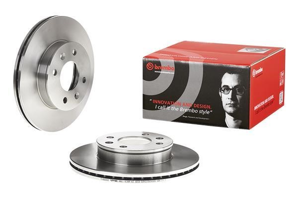 Тормозной диск вентилируемый, 1 шт. Brembo 09.9998.10