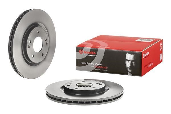 Brembo 09.D414.11 Front brake disc ventilated 09D41411: Buy near me in Poland at 2407.PL - Good price!