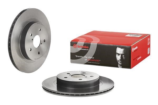 Brembo 09.D246.11 Rear ventilated brake disc 09D24611: Buy near me at 2407.PL in Poland at an Affordable price!