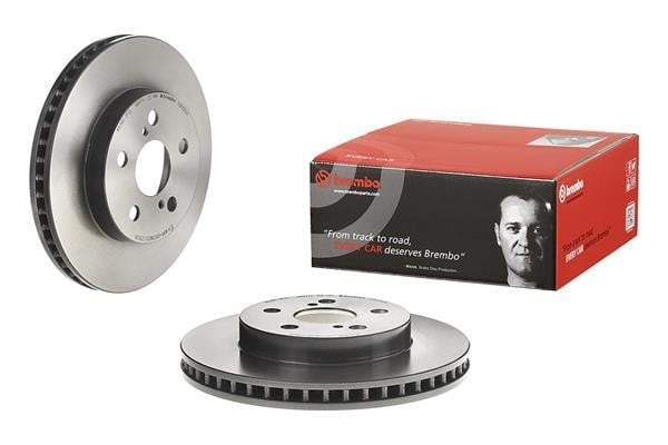 Brembo 09.D510.11 Ventilated disc brake, 1 pcs. 09D51011: Buy near me in Poland at 2407.PL - Good price!