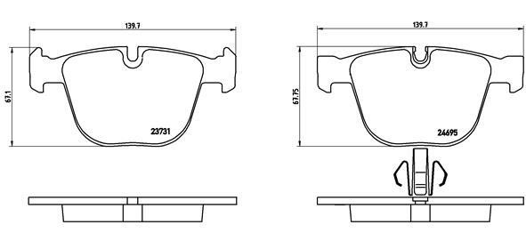 Купити Brembo P 06 053 за низькою ціною в Польщі!