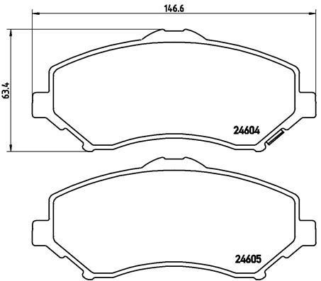 Kup Brembo P 11 025 w niskiej cenie w Polsce!