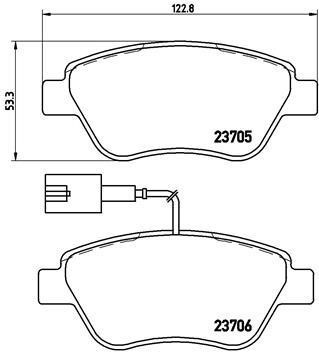 Купить Brembo P 23 085 по низкой цене в Польше!