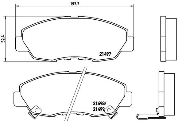 Купити Brembo P 28 042 за низькою ціною в Польщі!