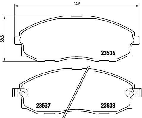 Buy Brembo P 30 010 at a low price in Poland!