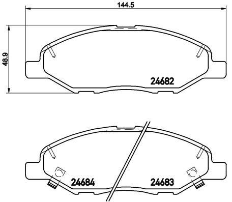 Buy Brembo P56088 – good price at 2407.PL!