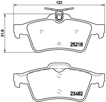 Купити Brembo P 61 110 за низькою ціною в Польщі!