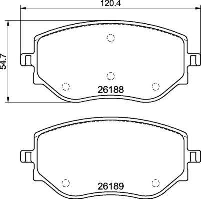 Brembo P 68 073 Klocki hamulcowe, zestaw P68073: Dobra cena w Polsce na 2407.PL - Kup Teraz!