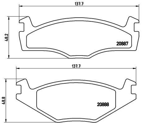 Купить Brembo P 85 005 по низкой цене в Польше!