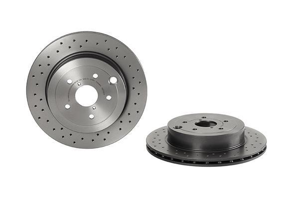 Brembo 09.A198.1X Rear ventilated brake disc 09A1981X: Buy near me in Poland at 2407.PL - Good price!