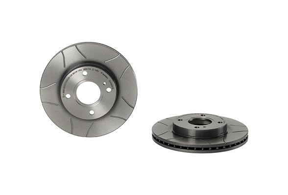 Brembo 09.A968.76 Front brake disc ventilated 09A96876: Buy near me in Poland at 2407.PL - Good price!