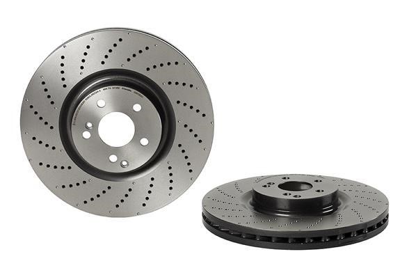 Brembo 09.B769.51 Ventilated brake disc with perforation 09B76951: Buy near me in Poland at 2407.PL - Good price!