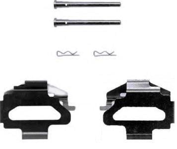 Brembo A 02 231 Mounting kit brake pads A02231: Buy near me in Poland at 2407.PL - Good price!