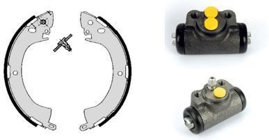 Brembo H 54 007 Brake shoes with cylinders, set H54007: Buy near me in Poland at 2407.PL - Good price!