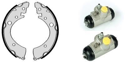 Brembo H 28 004 Brake shoes with cylinders, set H28004: Buy near me in Poland at 2407.PL - Good price!