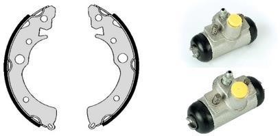Brembo H 28 005 Brake shoes with cylinders, set H28005: Buy near me in Poland at 2407.PL - Good price!